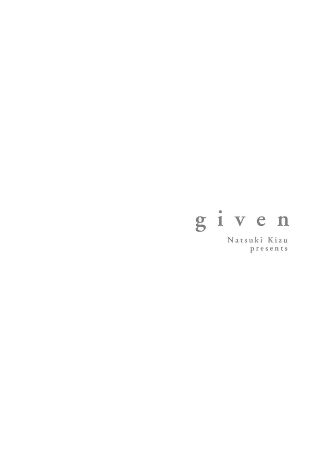 Given - episode 52 - 1