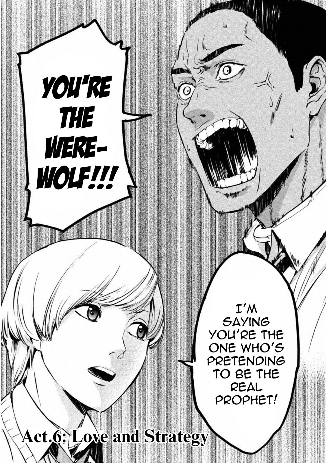 Jinrou Game: Crazy Fox Vol.1 Ch.6 Page 1 - Mangago