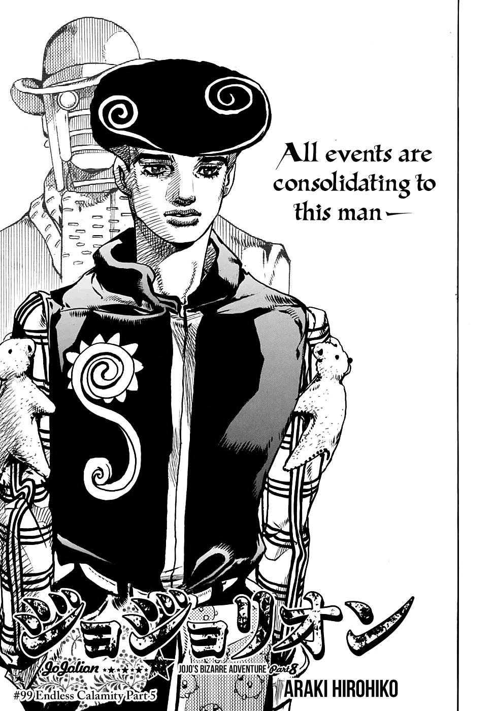 JoJo's Bizarre Adventure Part 8: Jojolion - episode 99 - 0