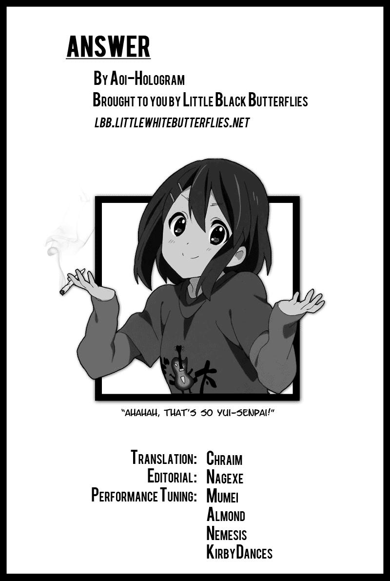 K-ON! - ANSWER (Doujinshi) - episode 2 - 25