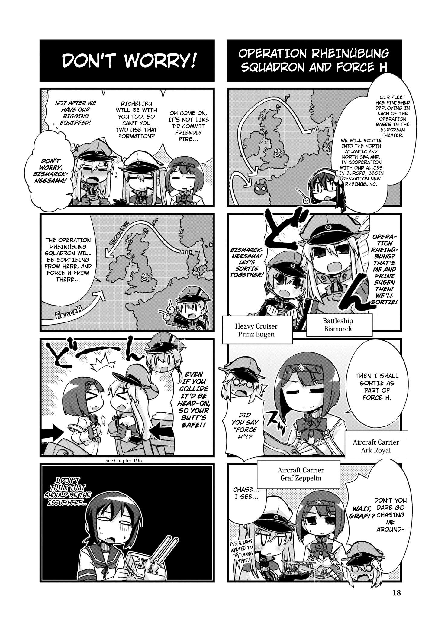 Kantai Collection -KanColle- 4-koma Comic: Fubuki, Ganbarimasu! - episode 224 - 9