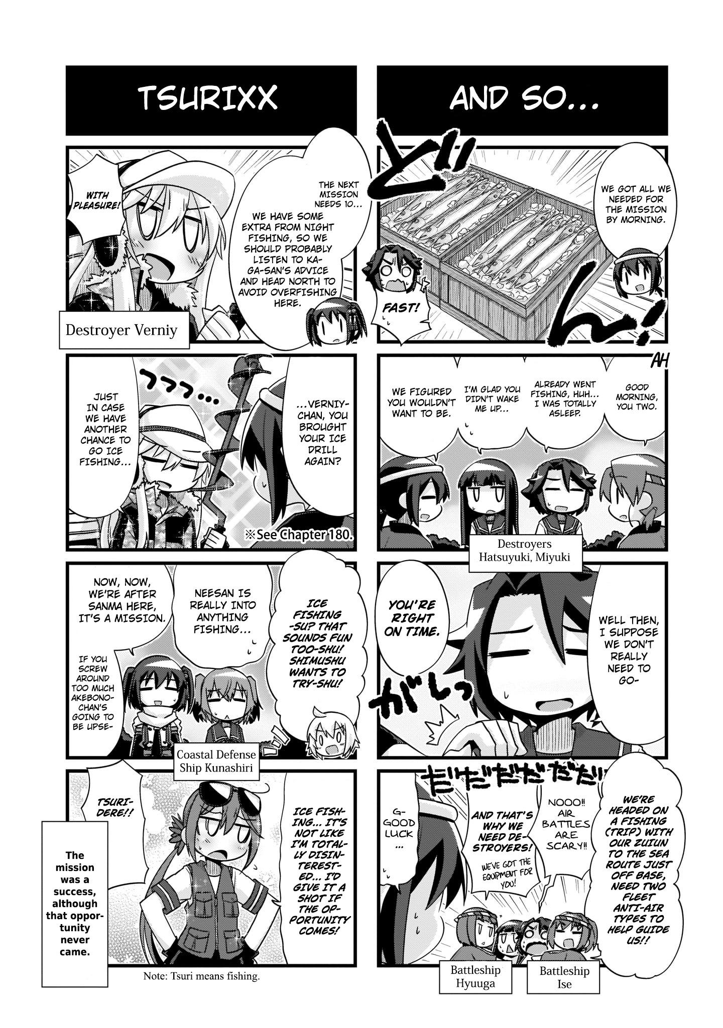 Kantai Collection -KanColle- 4-koma Comic: Fubuki, Ganbarimasu! - episode 225 - 3