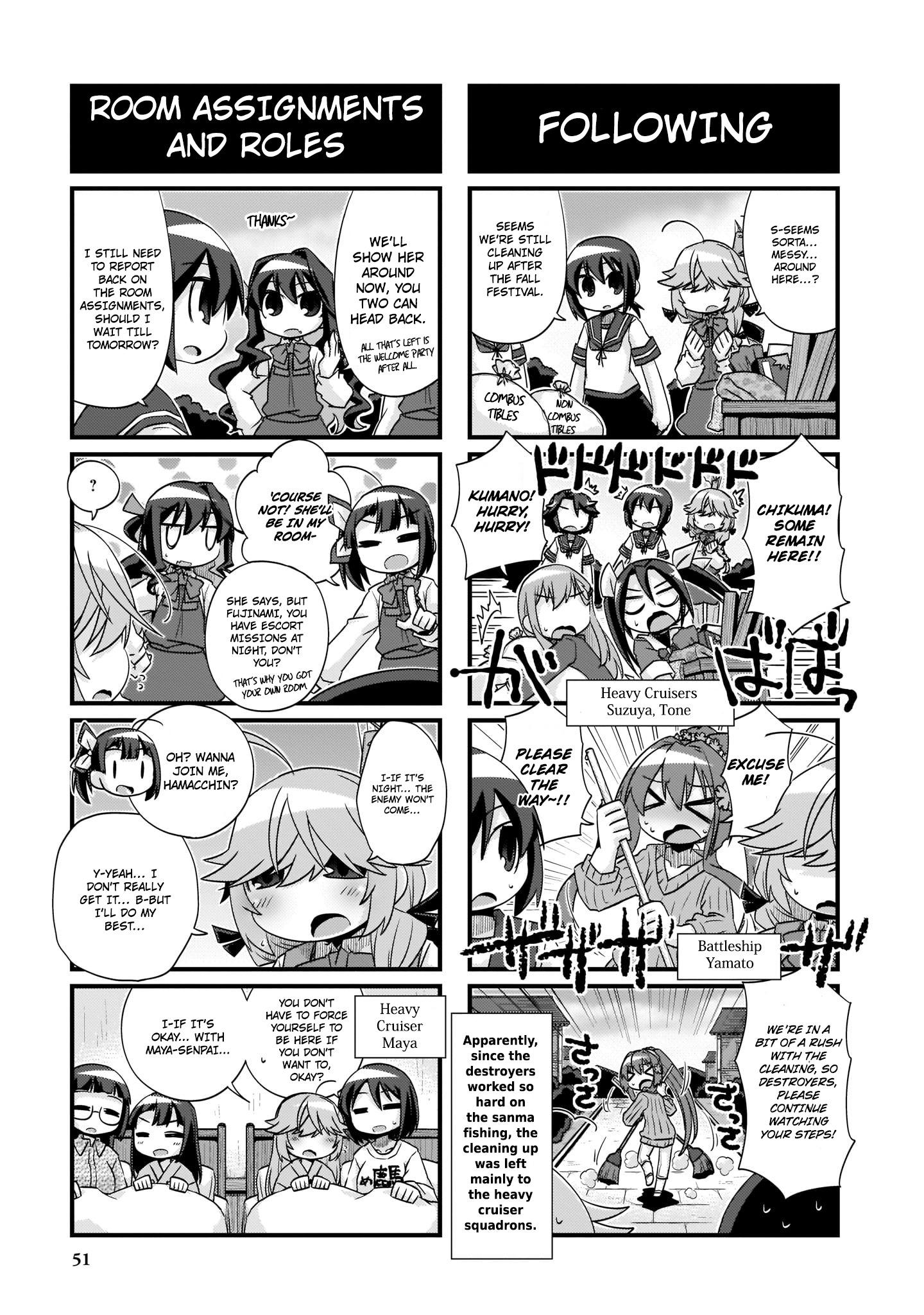 Kantai Collection -KanColle- 4-koma Comic: Fubuki, Ganbarimasu! - episode 225 - 16