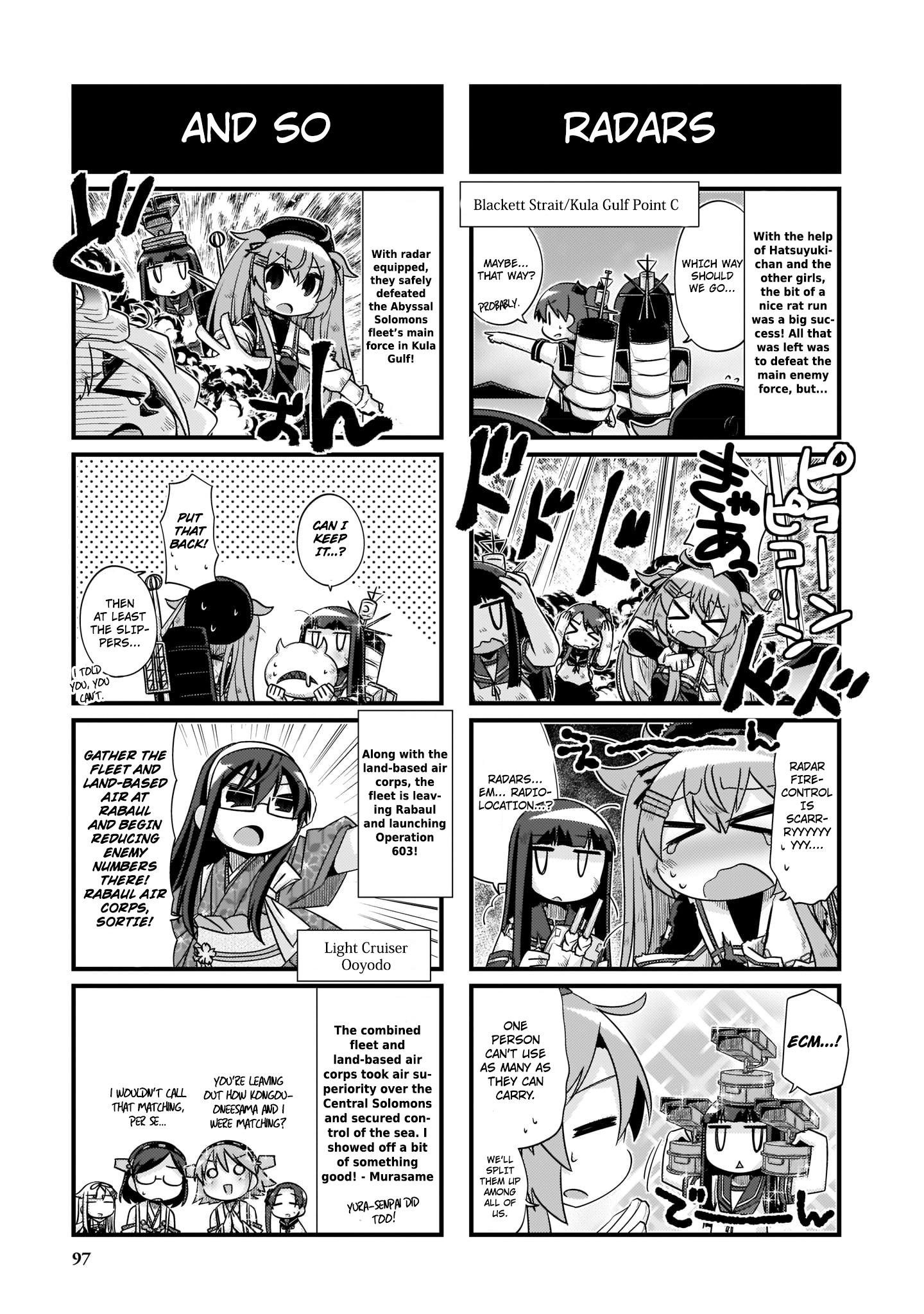 Kantai Collection -KanColle- 4-koma Comic: Fubuki, Ganbarimasu! - episode 226 - 14