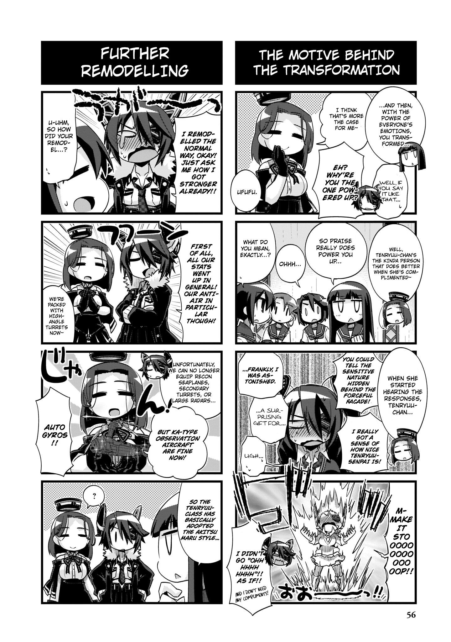 Kantai Collection -KanColle- 4-koma Comic: Fubuki, Ganbarimasu! - episode 227 - 1