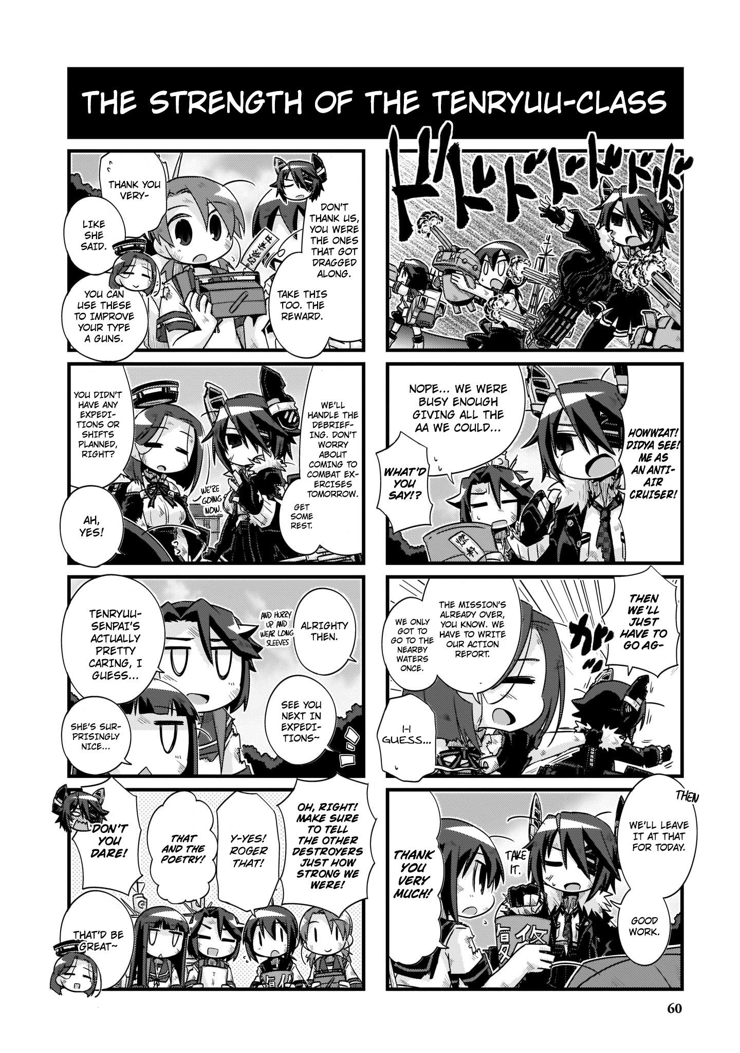 Kantai Collection -KanColle- 4-koma Comic: Fubuki, Ganbarimasu! - episode 227 - 5