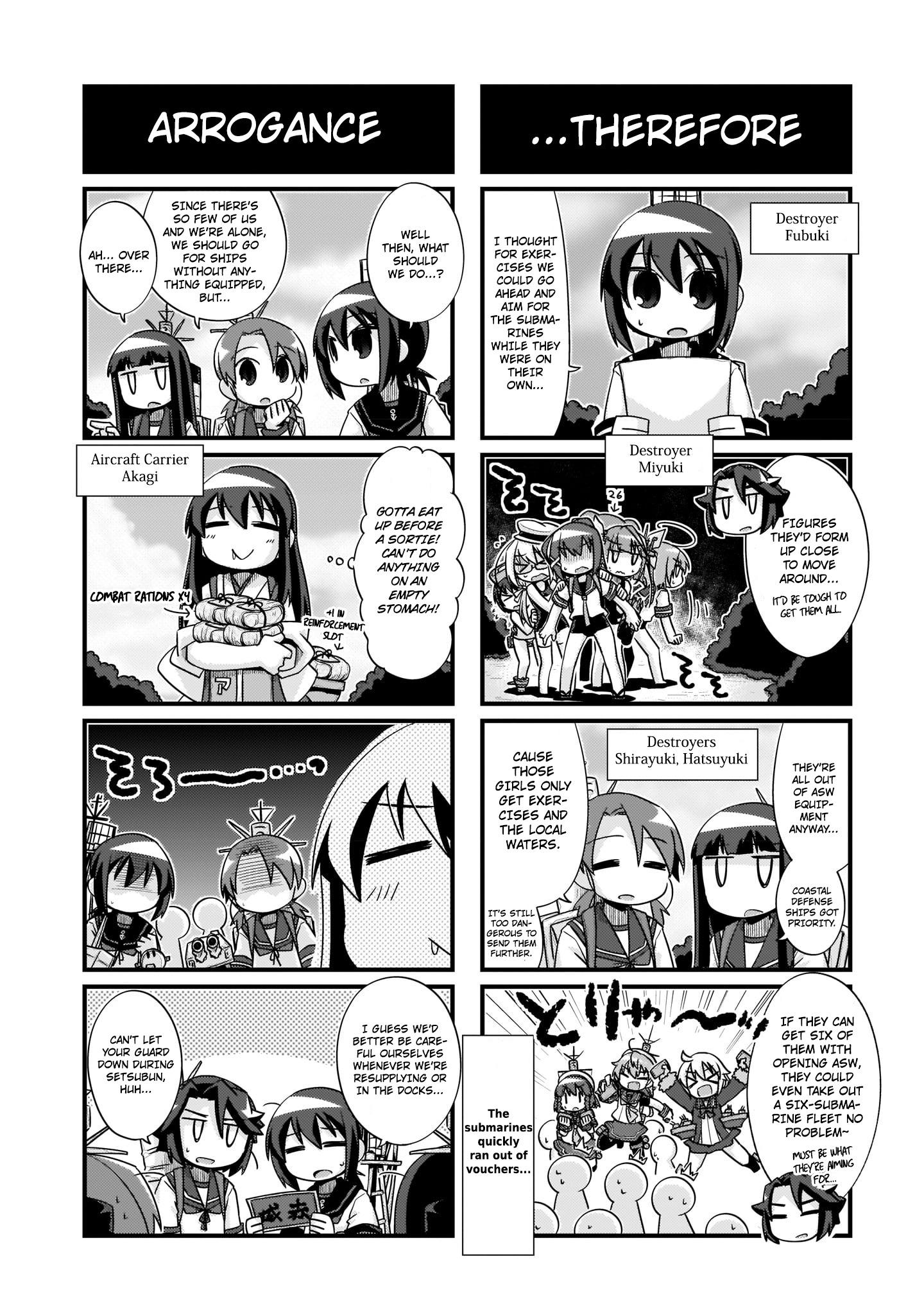 Kantai Collection -KanColle- 4-koma Comic: Fubuki, Ganbarimasu! - episode 228 - 9