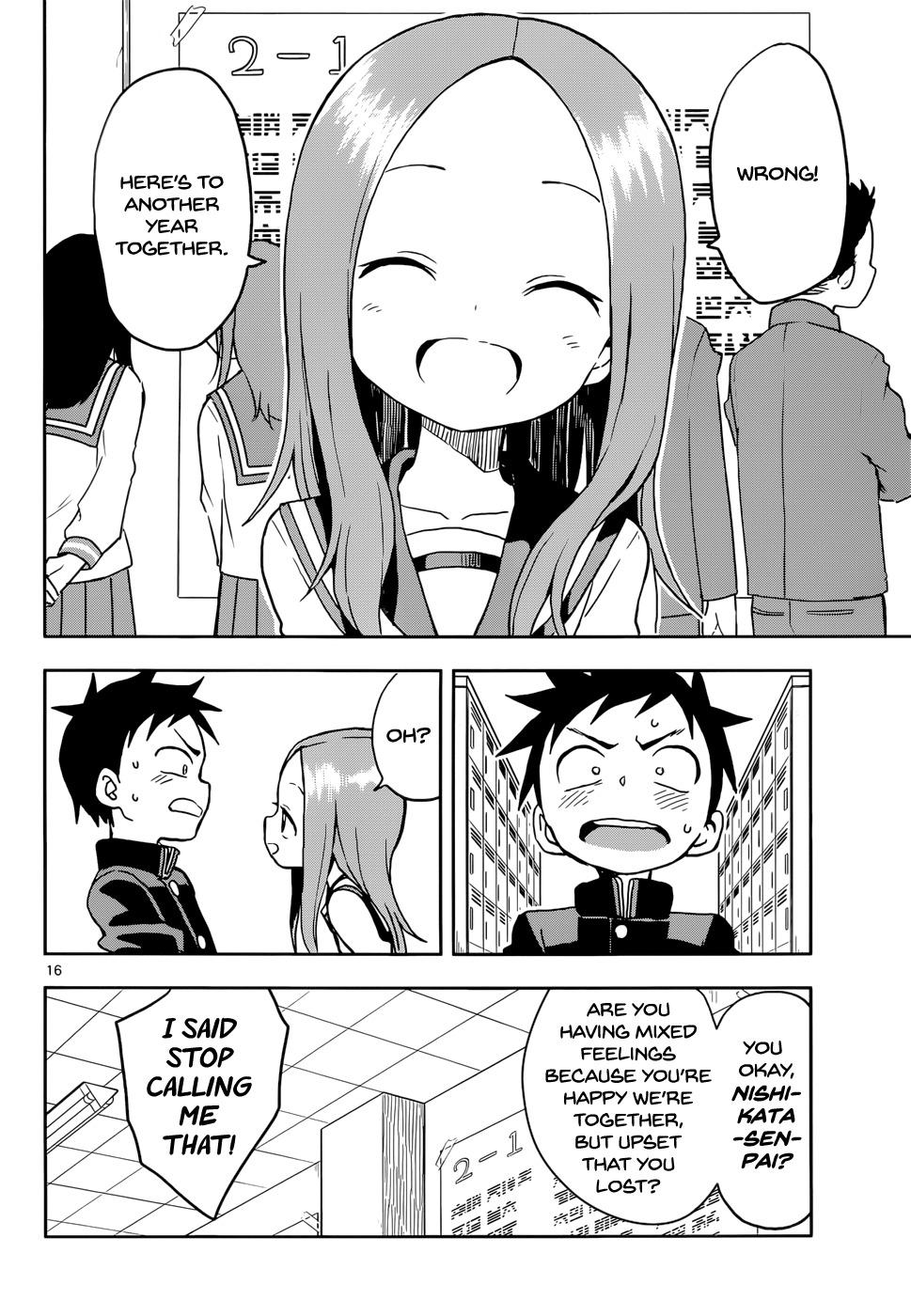 Karakai Jouzu no Takagi-san - episode 126 - 15