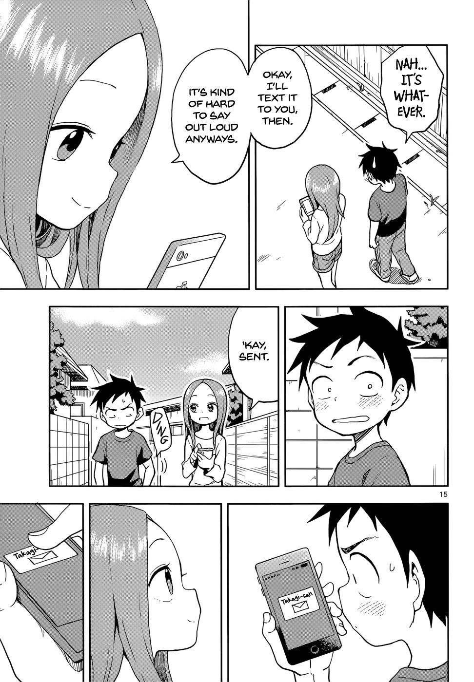 Karakai Jouzu no Takagi-san - episode 130 - 14