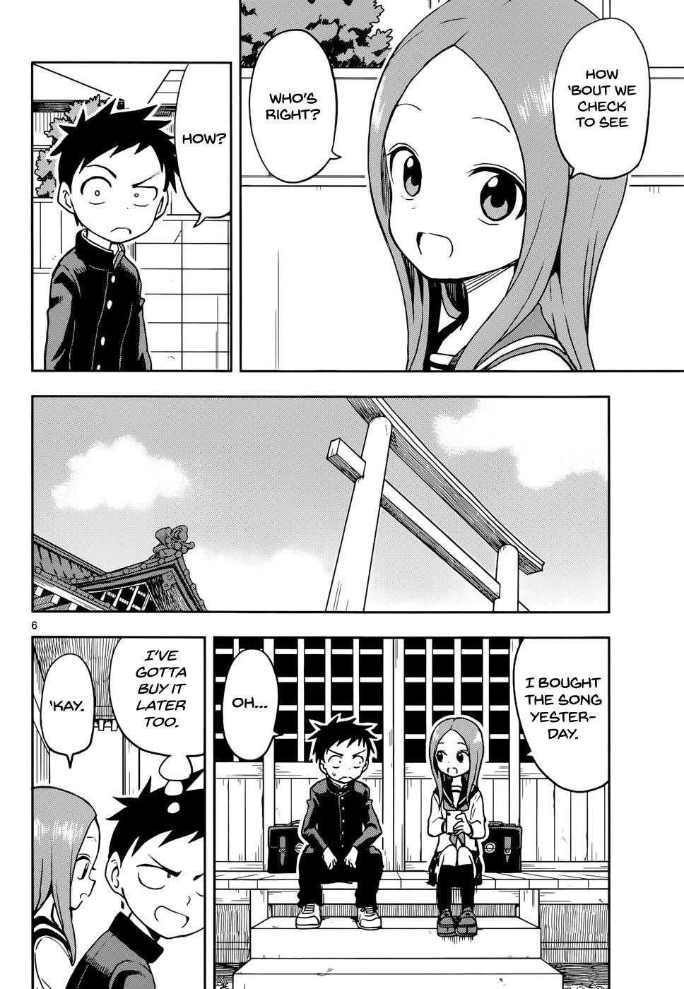 Karakai Jouzu no Takagi-san - episode 132 - 6