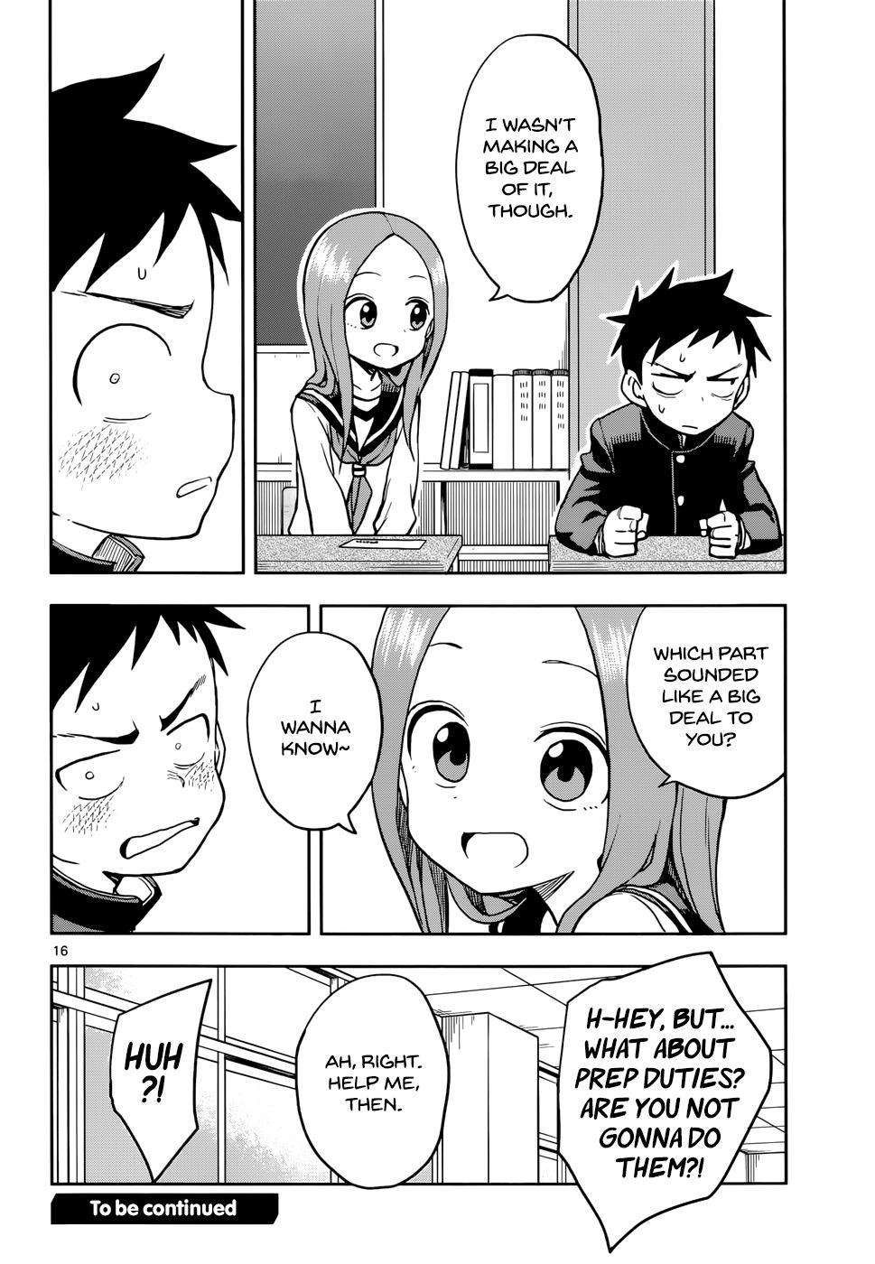 Karakai Jouzu no Takagi-san - episode 136 - 15