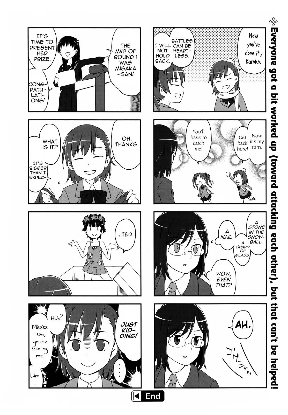 Toaru Majutsu no Index X Toaru Kagaku no Railgun 4Koma Anthology - episode 27 - 7