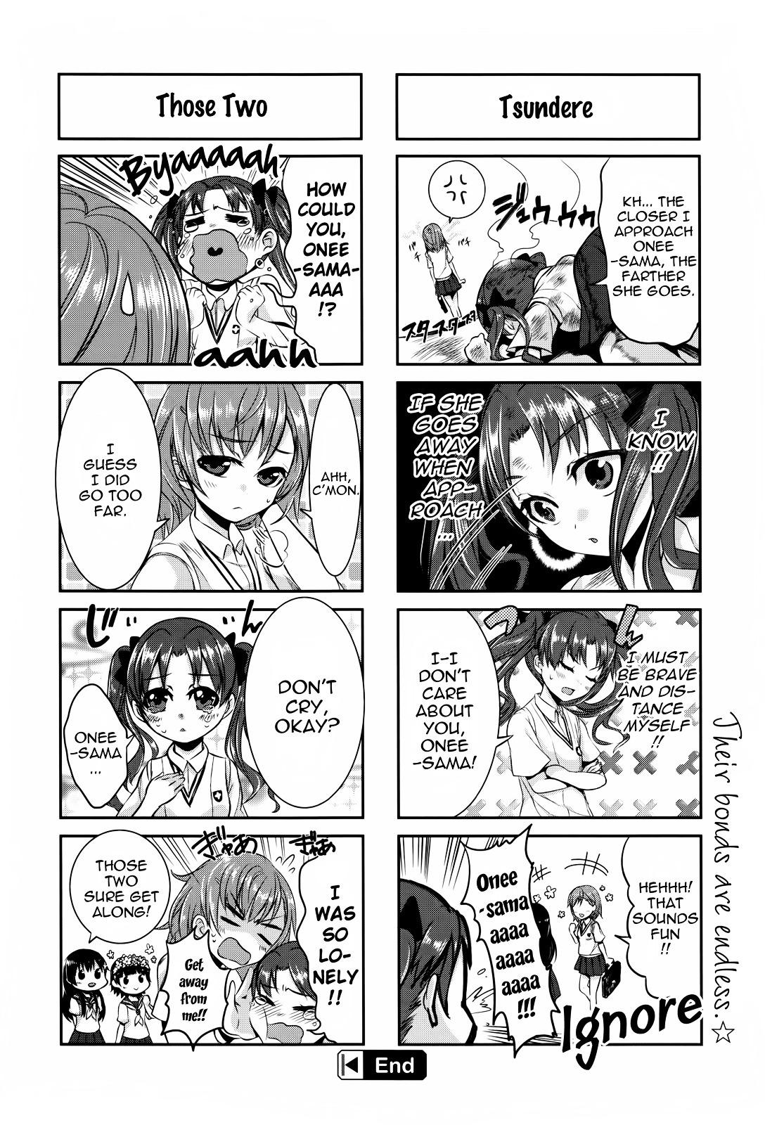 Toaru Majutsu no Index X Toaru Kagaku no Railgun 4Koma Anthology - episode 28 - 7