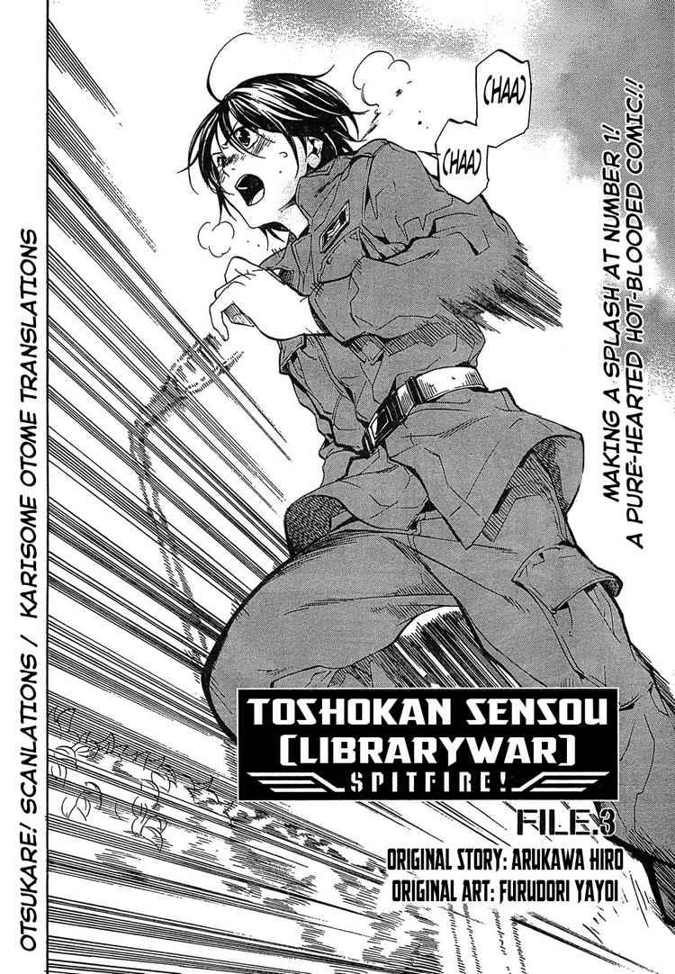 Toshokan Sensou: Spitfire! - episode 3 - 1