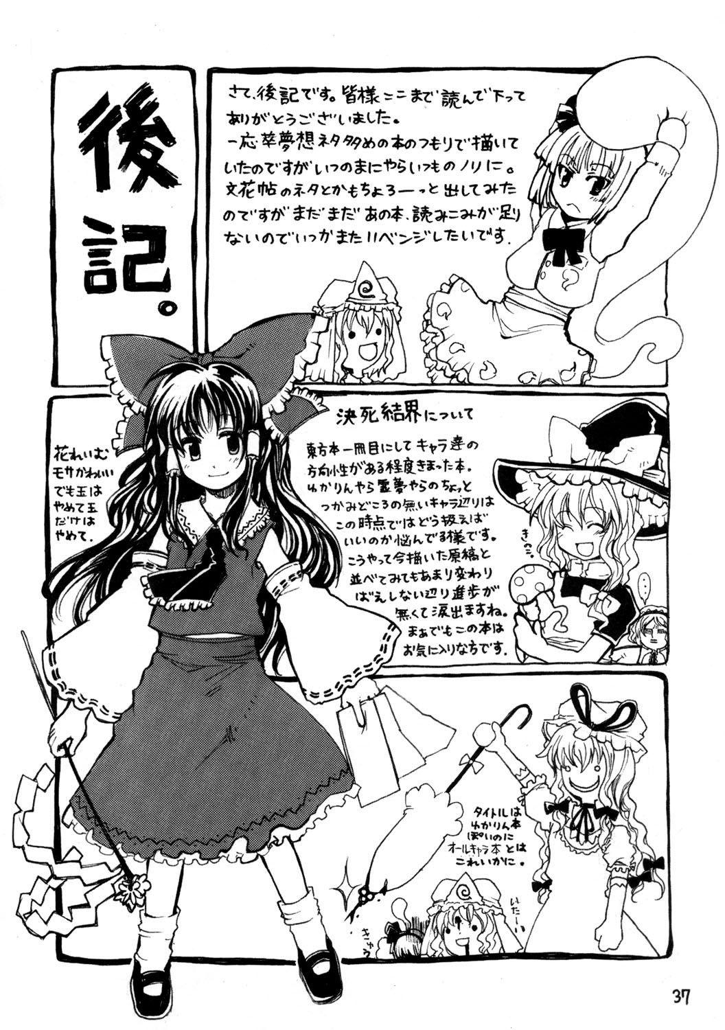 Touhou - Charming Border of Life (Doujinshi) - episode 2 - 35