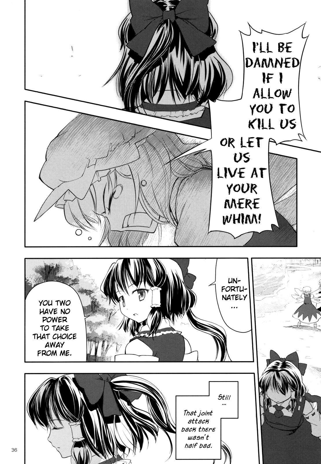 Touhou - Two Scarlet Sacraments Under the Starry Sky (Doujinshi) - episode 3 - 36