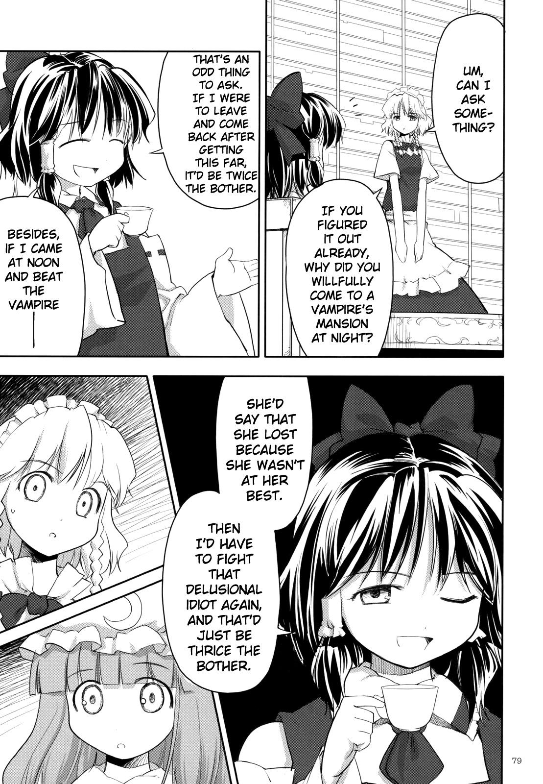 Touhou - Two Scarlet Sacraments Under the Starry Sky (Doujinshi) - episode 3 - 79