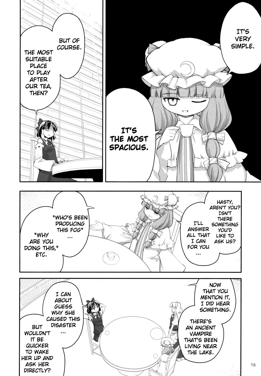 Touhou - Two Scarlet Sacraments Under the Starry Sky (Doujinshi) - episode 3 - 78