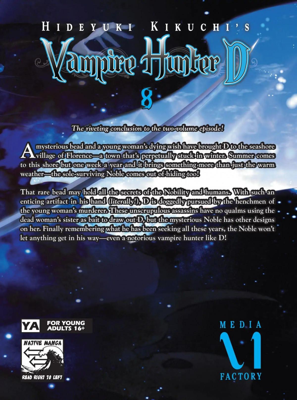 Vampire Hunter D - episode 34 - 37