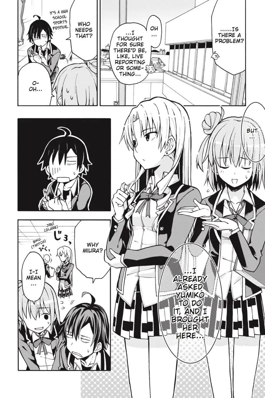 Yahari Ore no Seishun Love Come wa Machigatteiru @comic vol.9 Ch.49 Page 1  - Mangago